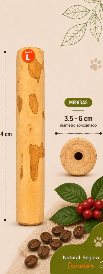 Pack x 3 Huesos madera de cafe - Image 5