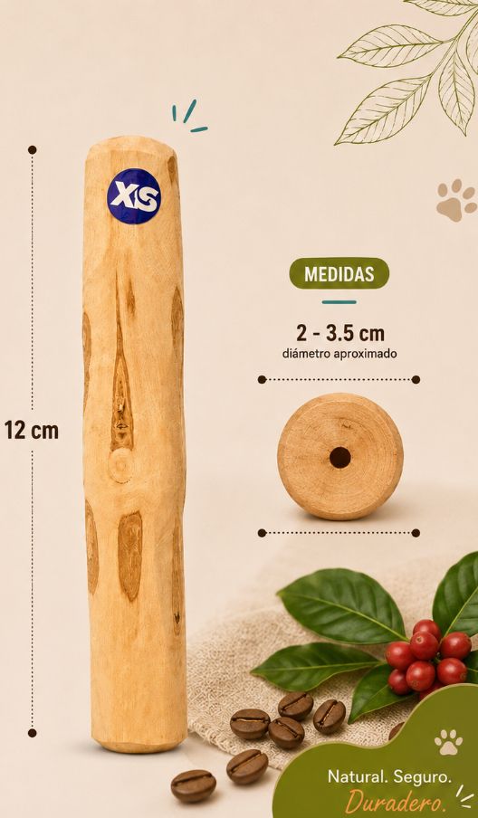 Pack x 3 Huesos madera de cafe - Image 2
